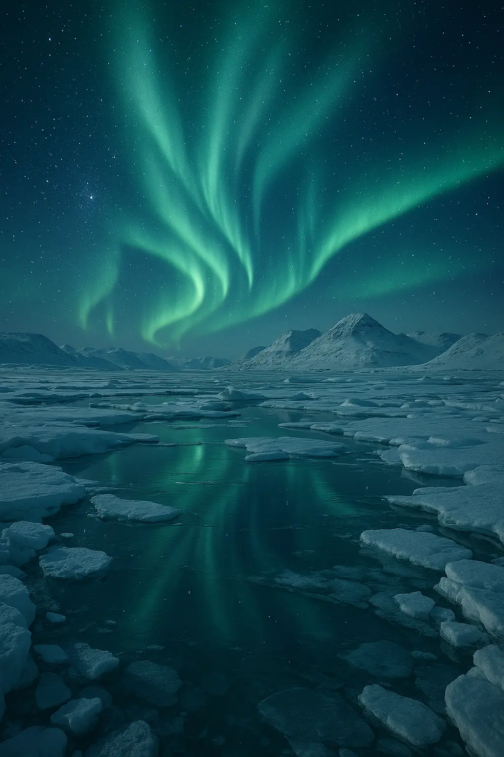 Fantasy environment with magical elements
