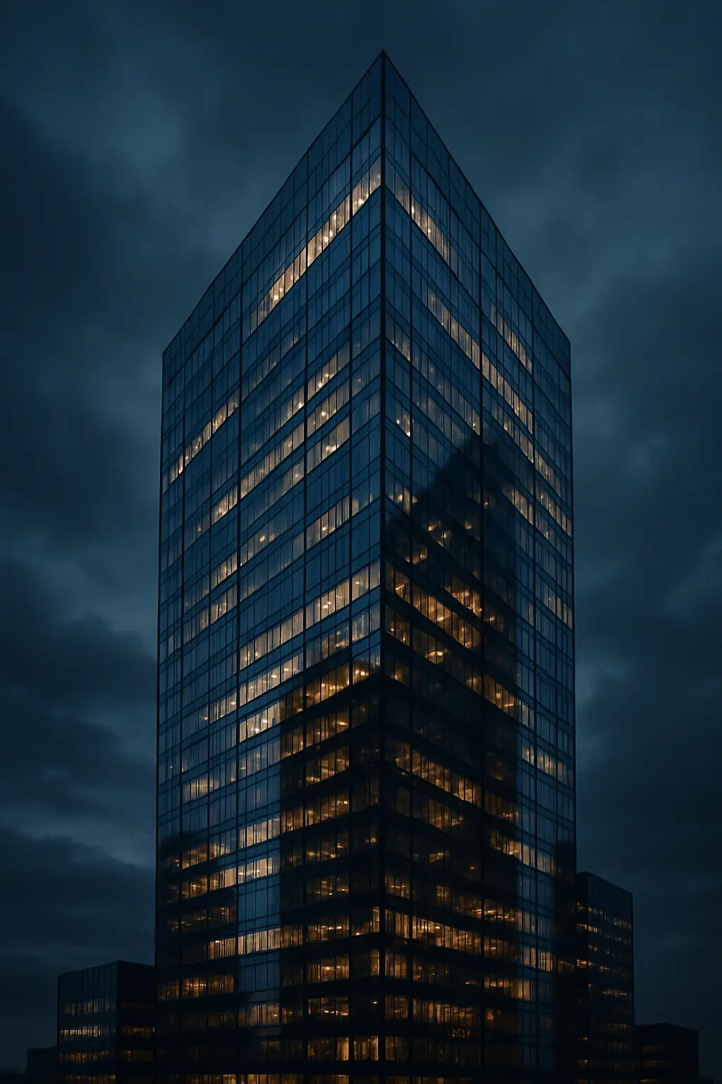 Sci-Fi Cityscape at Night